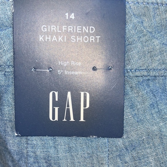 Gap‎ Girlfriend Khaki short High Rise size 14 - Picture 4 of 5